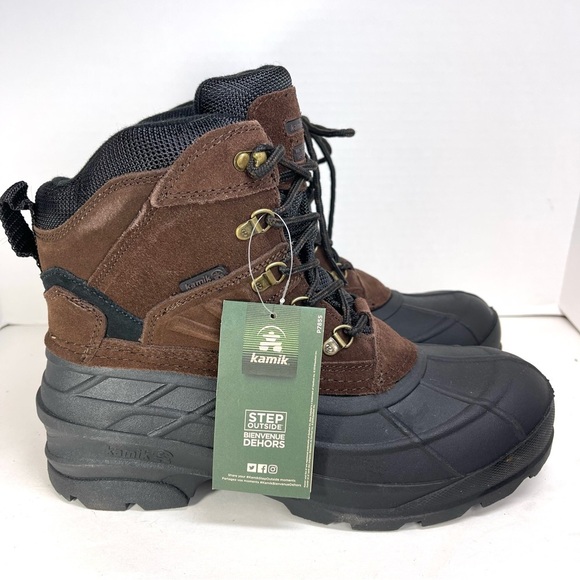 NWT KAMIK Men’s Fargo Waterproof Insulated Boots Size US 10 EU 43 - Picture 1 of 10
